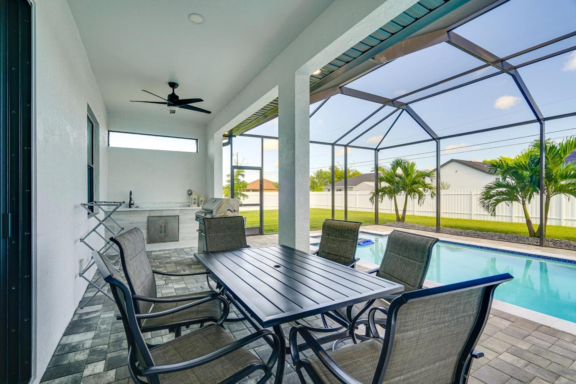 Villa Cape Coral Escape Furnished Lanai And Private Pool! Extérieur photo